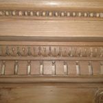 restauracion de chimenea de madera