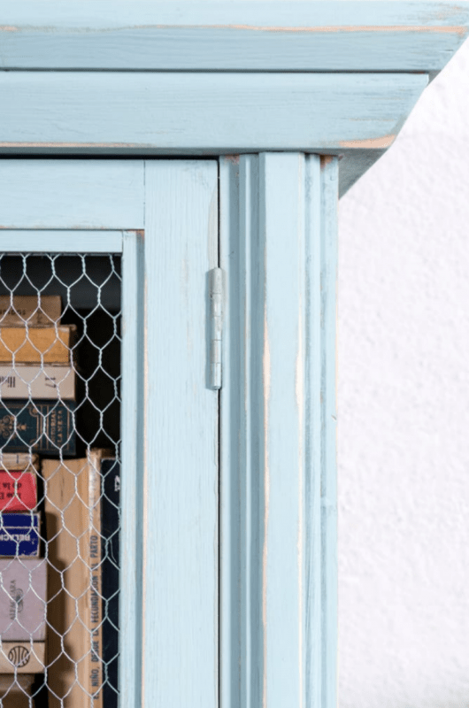 librerías pintadas a medida