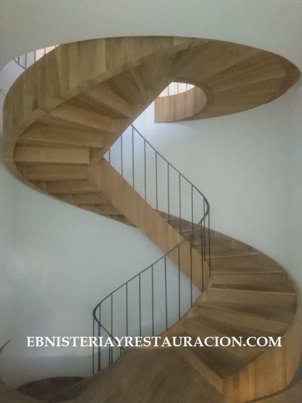 escalera caracol madrid