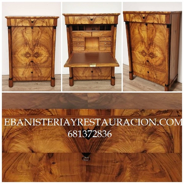 Secreter Abattant Biedermeier contacto