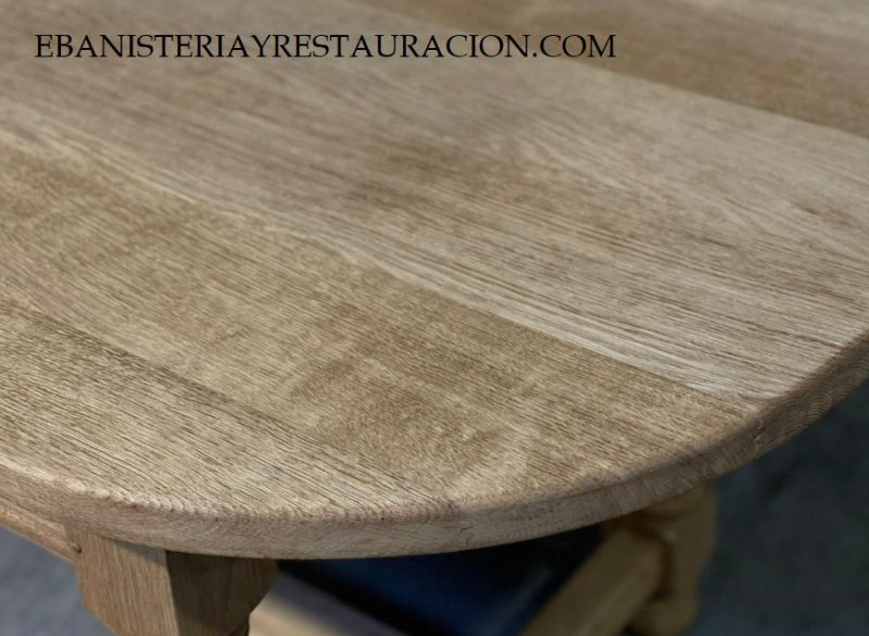 MESA COMEDOR ESTILO CAMPO ROBLE